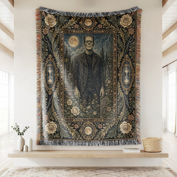The Gothic Monster Garden Blanket