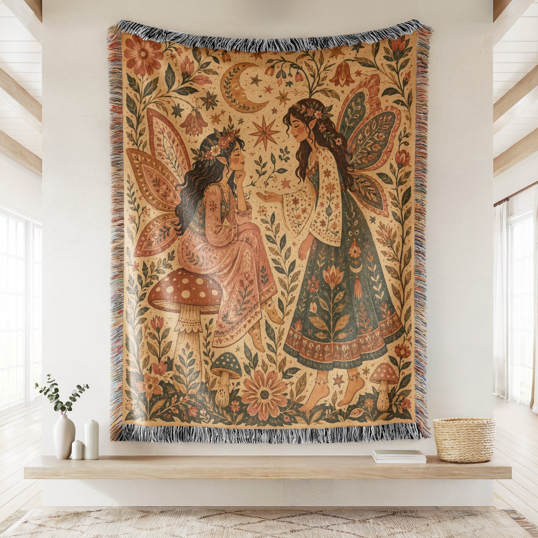 Moonlit Folk Fairies Blanket Secondary image