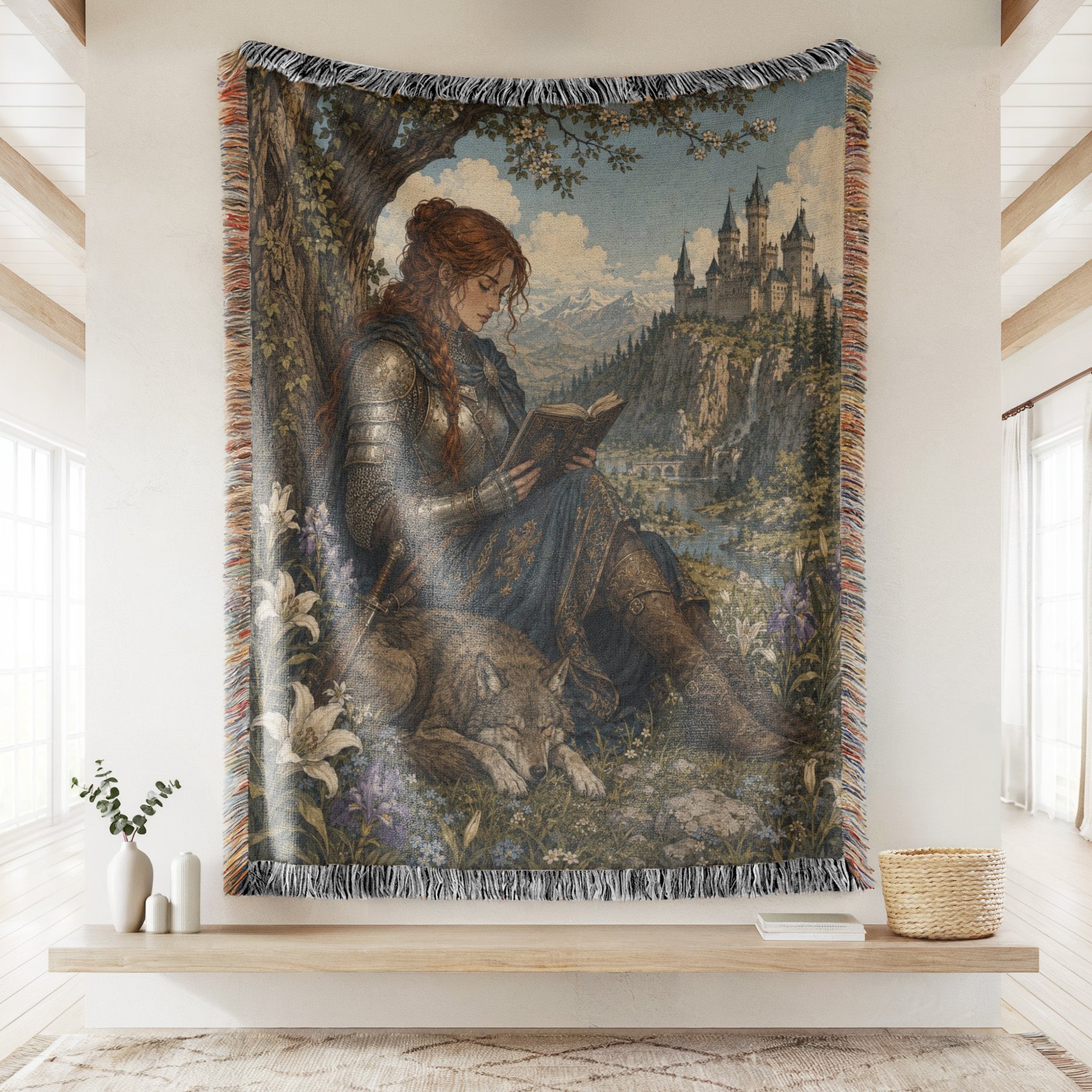 The Wolfbound Reader Blanket Secondary image