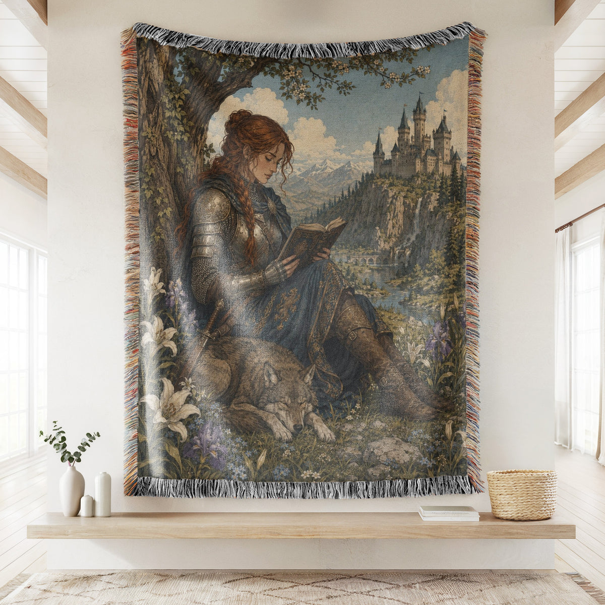 The Wolfbound Reader Blanket
