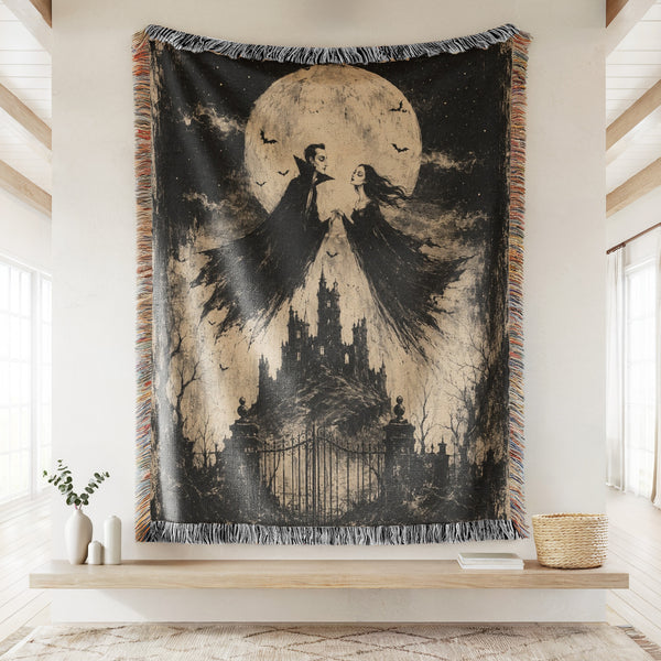 Vampires Beneath the Full Moon Blanket