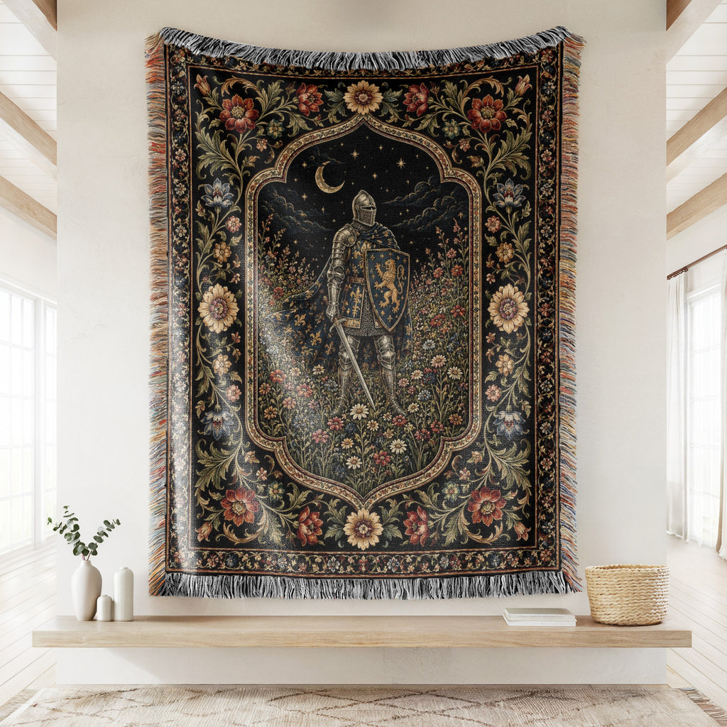 The Lion of the Crescent Moon Blanket