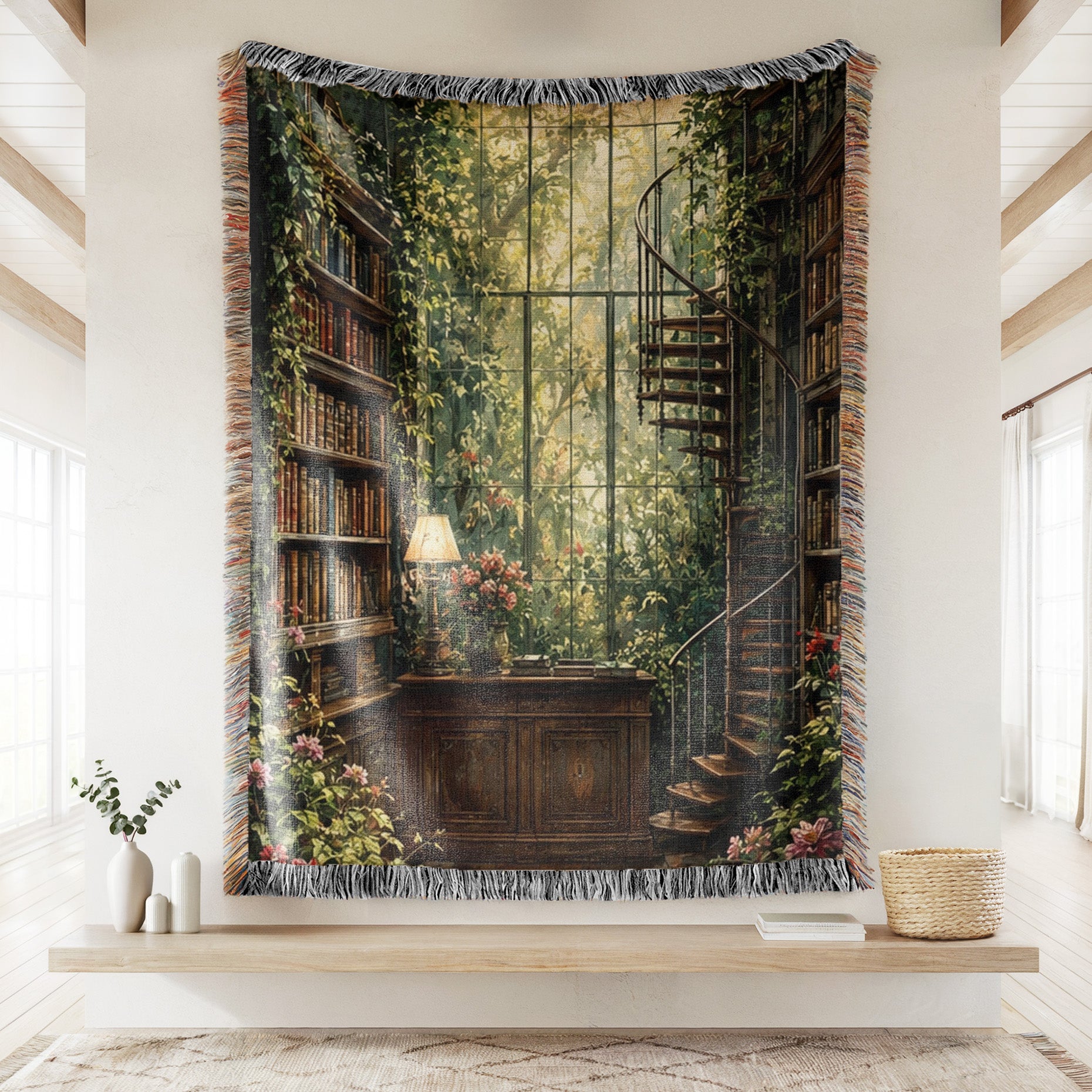 The Greenhouse Library Blanket Secondary image