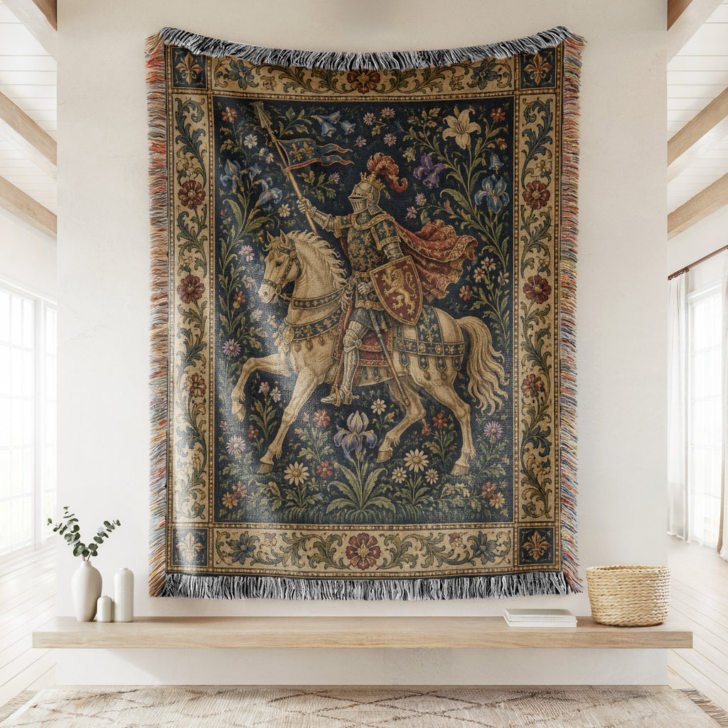 The Fleur-de-Lis Cavalier Blanket