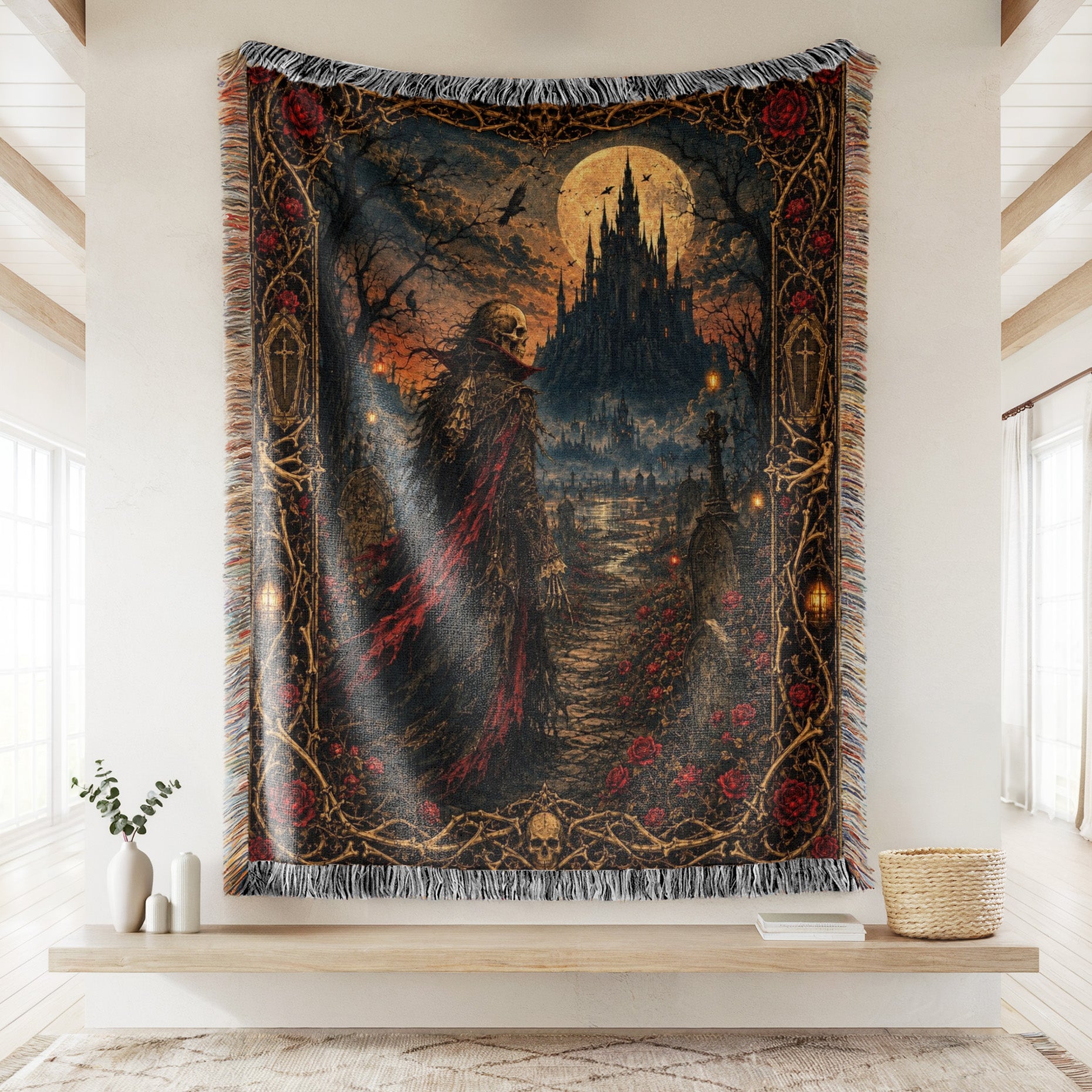 Grim Wanderer of the Vale Blanket Secondary image