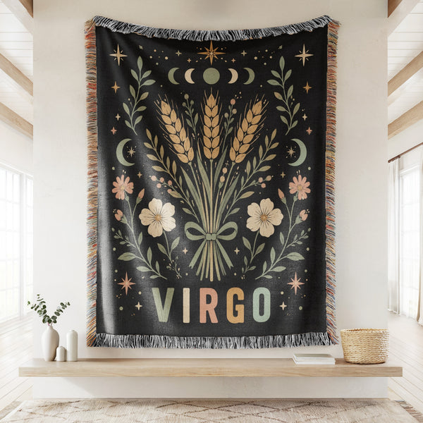 Virgo Celestial Harvest Blanket