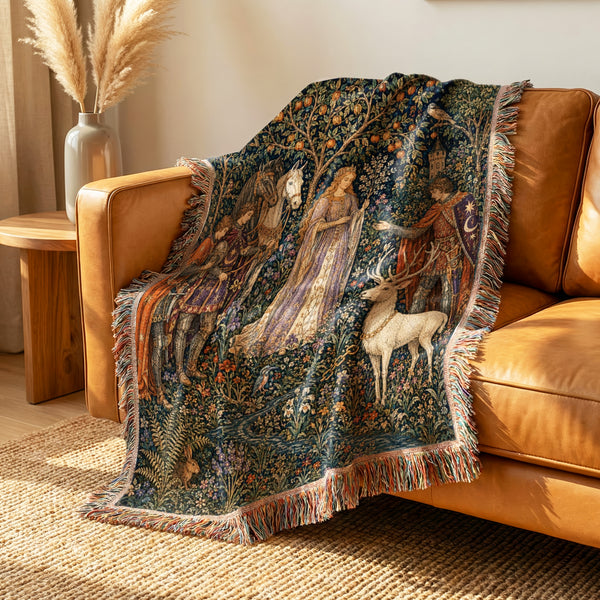 The White Stag Procession Blanket