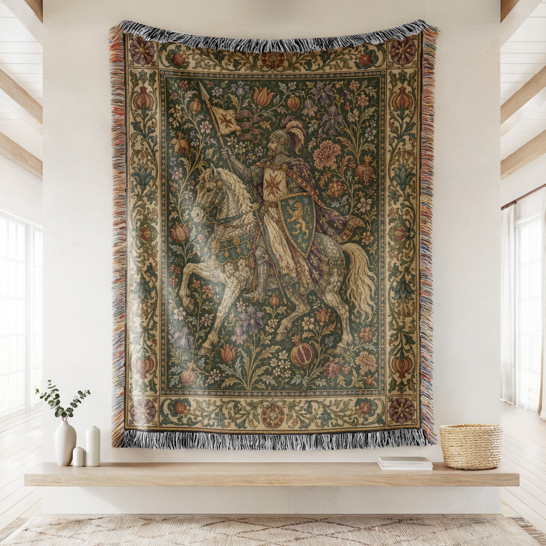The Pomegranate Knight Blanket Secondary image