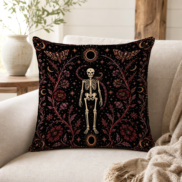 The Eclipse Scorpion – Scorpio Gothic Zodiac Pillow