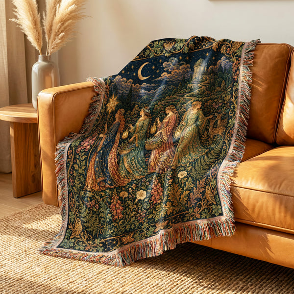 The Lantern Maidens of the Starry Vale Blanket