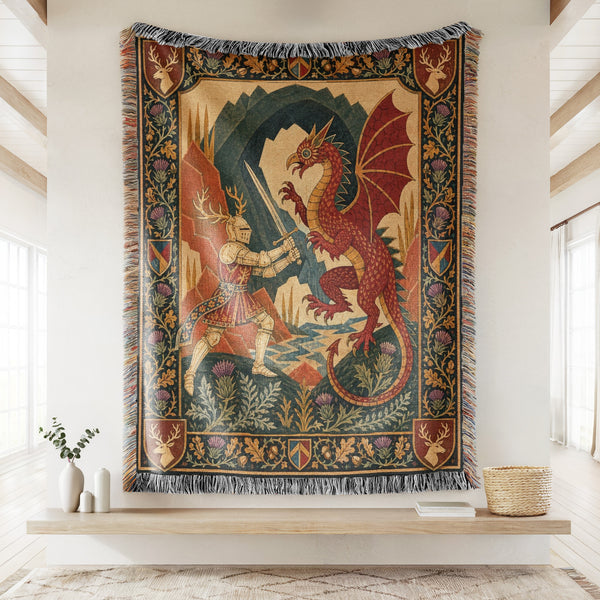 The Red Wyrm of the Mountain Pass Blanket