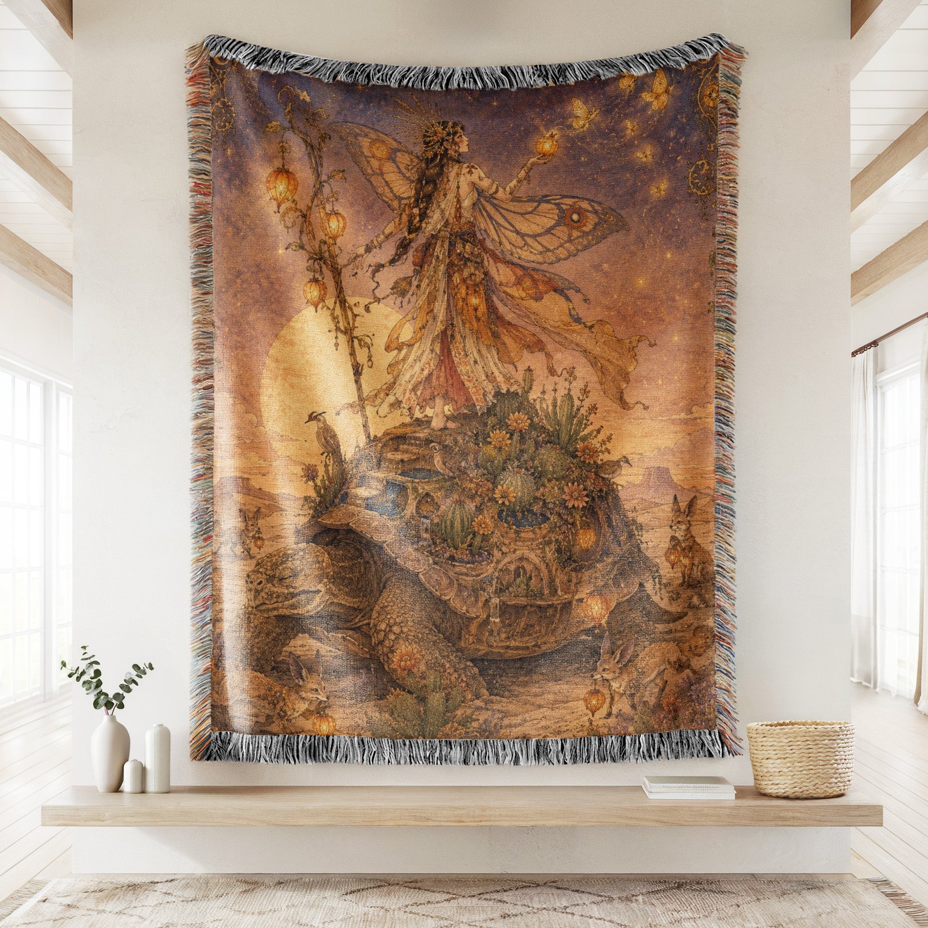 Lantern Tortoise Fairy Blanket Secondary image
