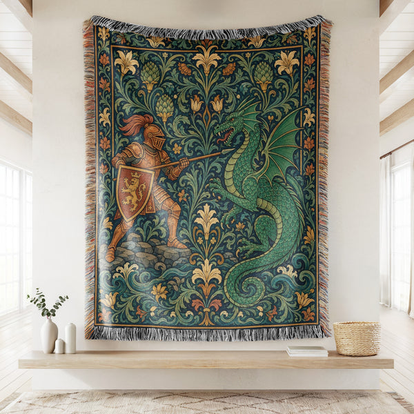 The Green Wyrm at the Water’s Edge Blanket