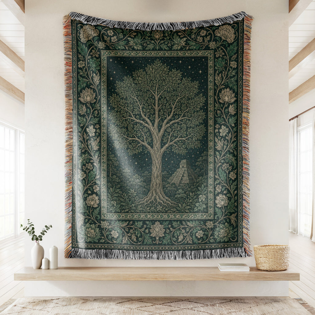 Temple Beneath the Stars Blanket