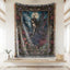 Moonlit Gothic Fairy Garden Blanket