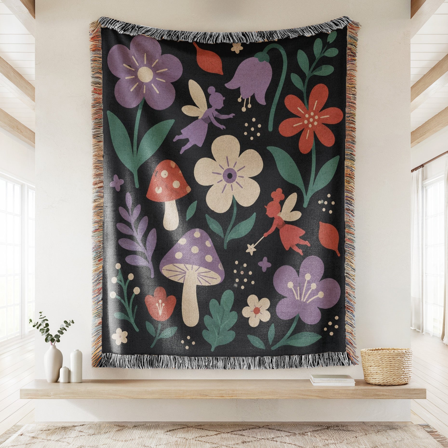 Fairies & Toadstools Blanket Secondary image