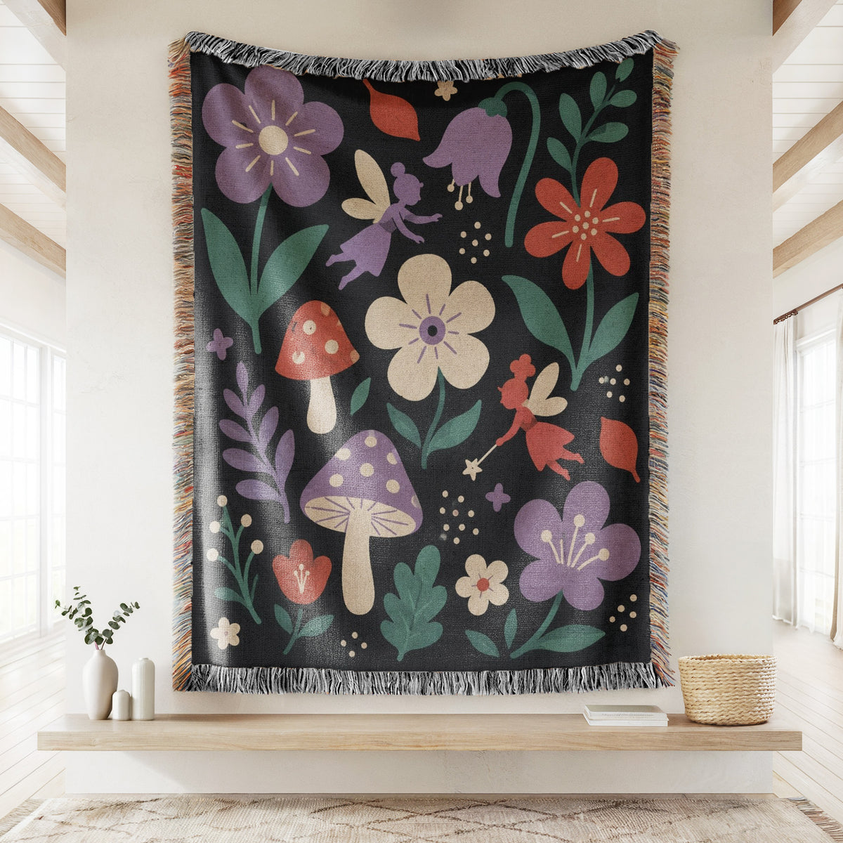 Fairies & Toadstools Blanket