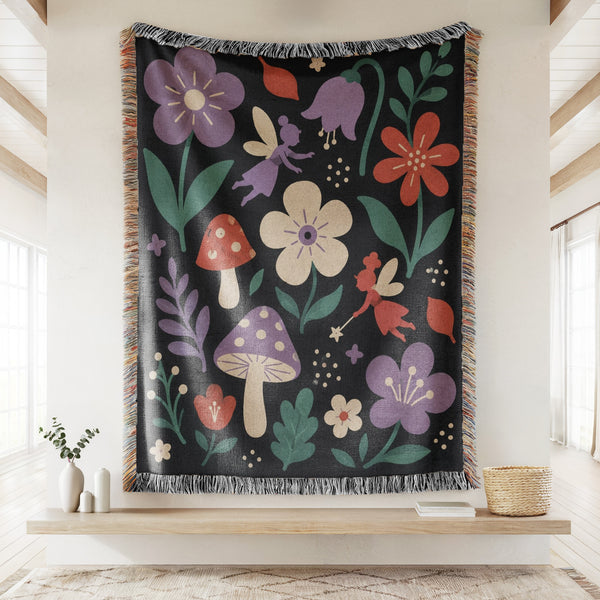 Fairies & Toadstools Blanket