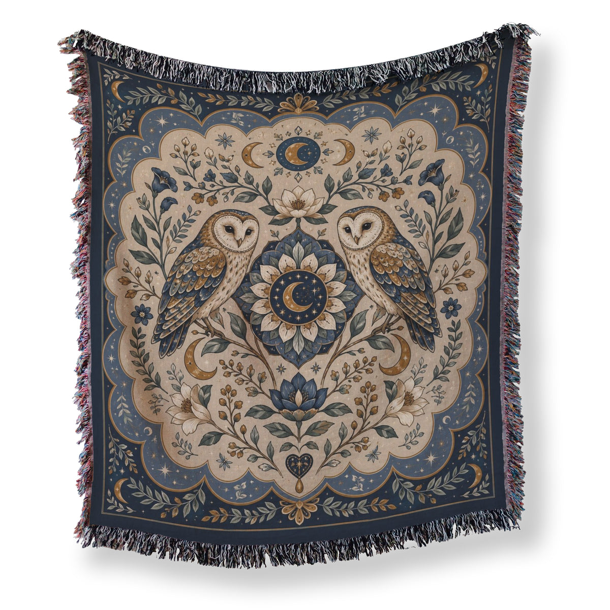Celestial Owl Garden Blanket Main image