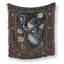 Moonlit Ghost Wizard Blanket