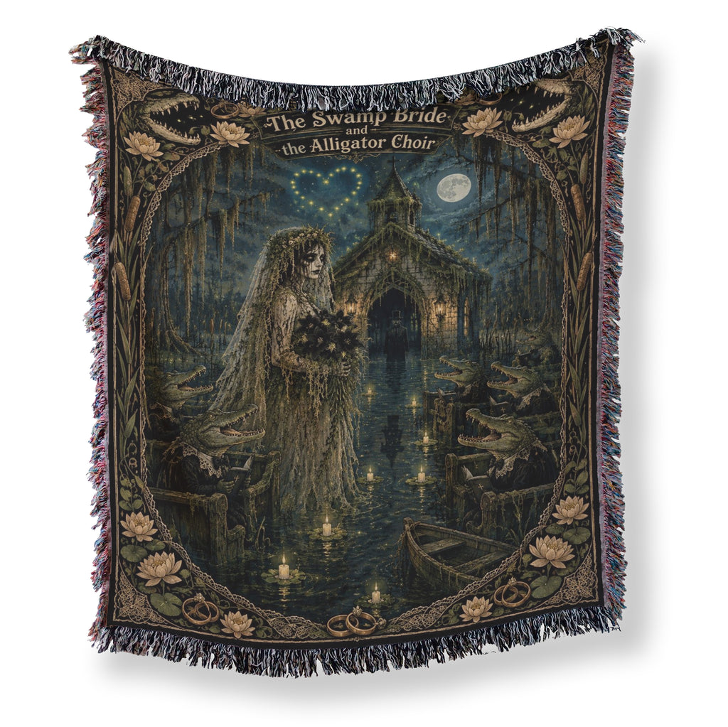 The Swamp Bride & Alligator Choir Blanket