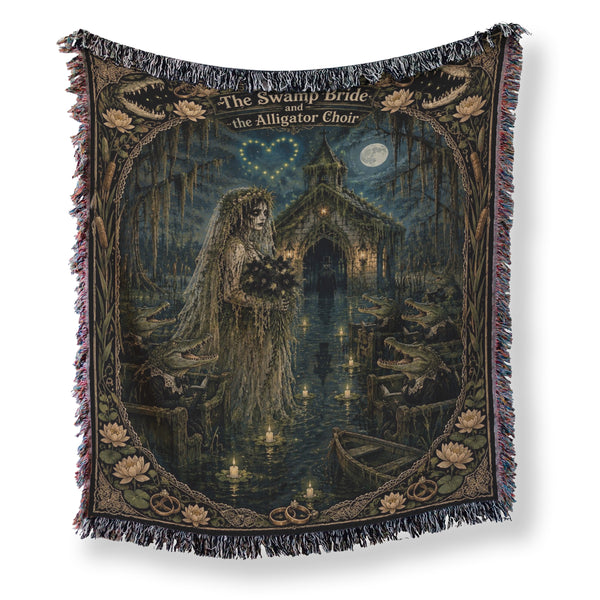The Swamp Bride & Alligator Choir Blanket