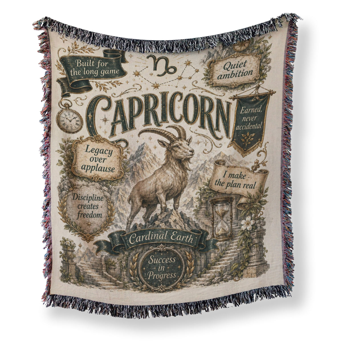 Capricorn – Quiet Ambition Zodiac Blanket