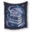 Frost Moon Dragon Library Blanket