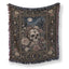 Skull Among the Roses Blanket