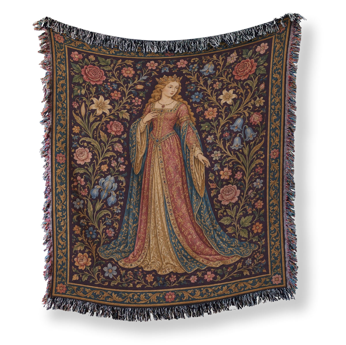 The Rose Court Princess Blanket Main image