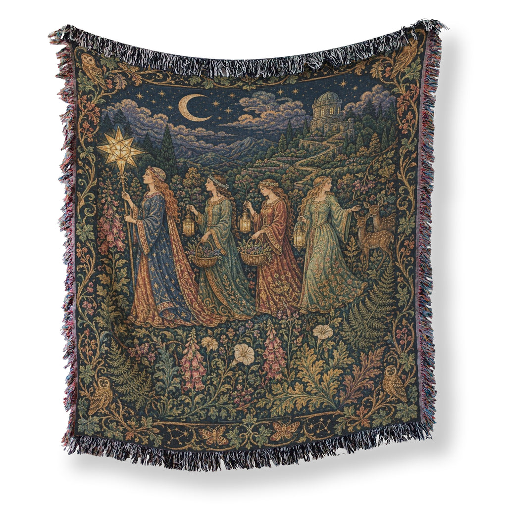 The Lantern Maidens of the Starry Vale Blanket