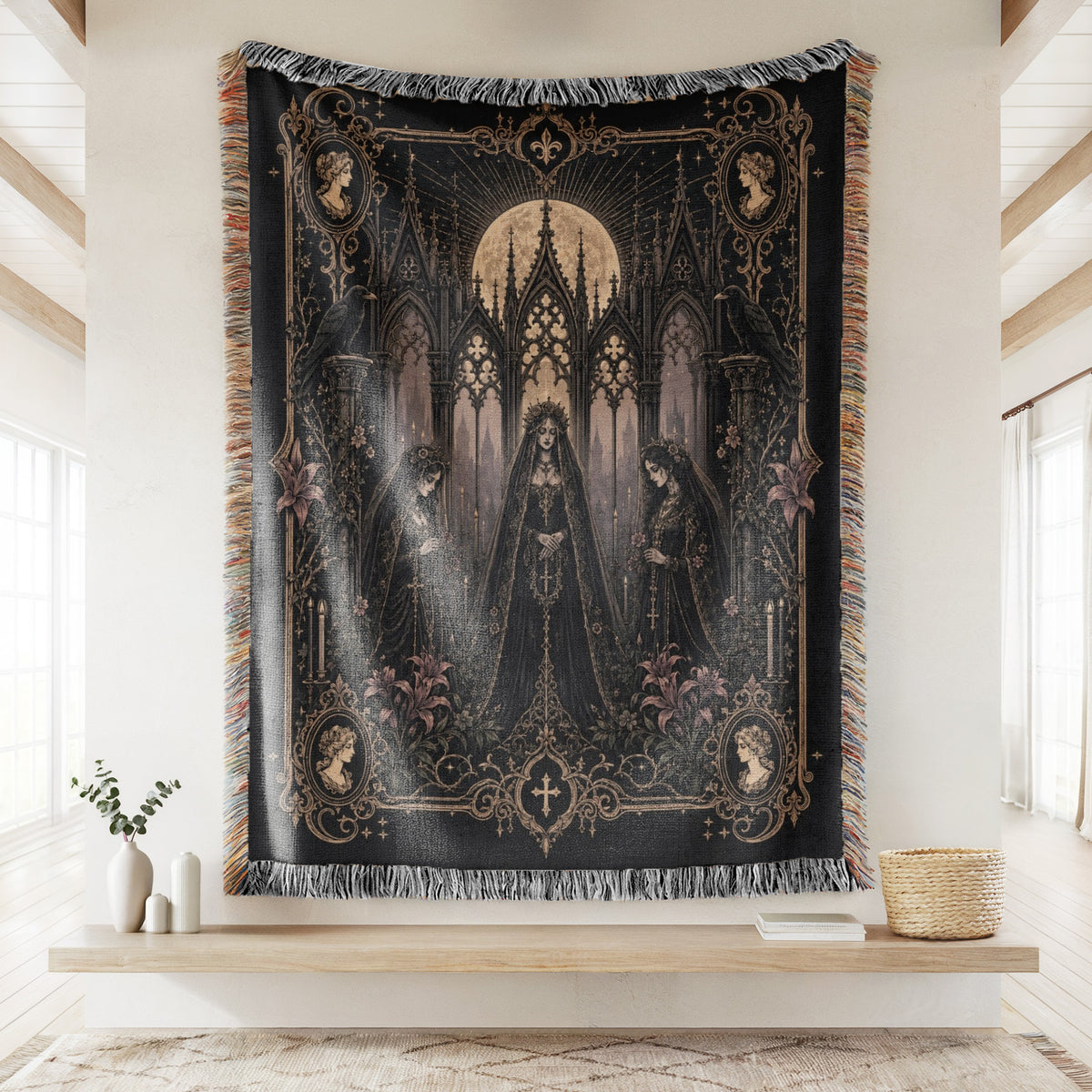 The Midnight Mourners Blanket