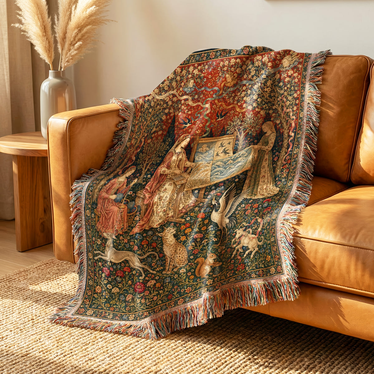 The Embroiderers’ Garden Blanket