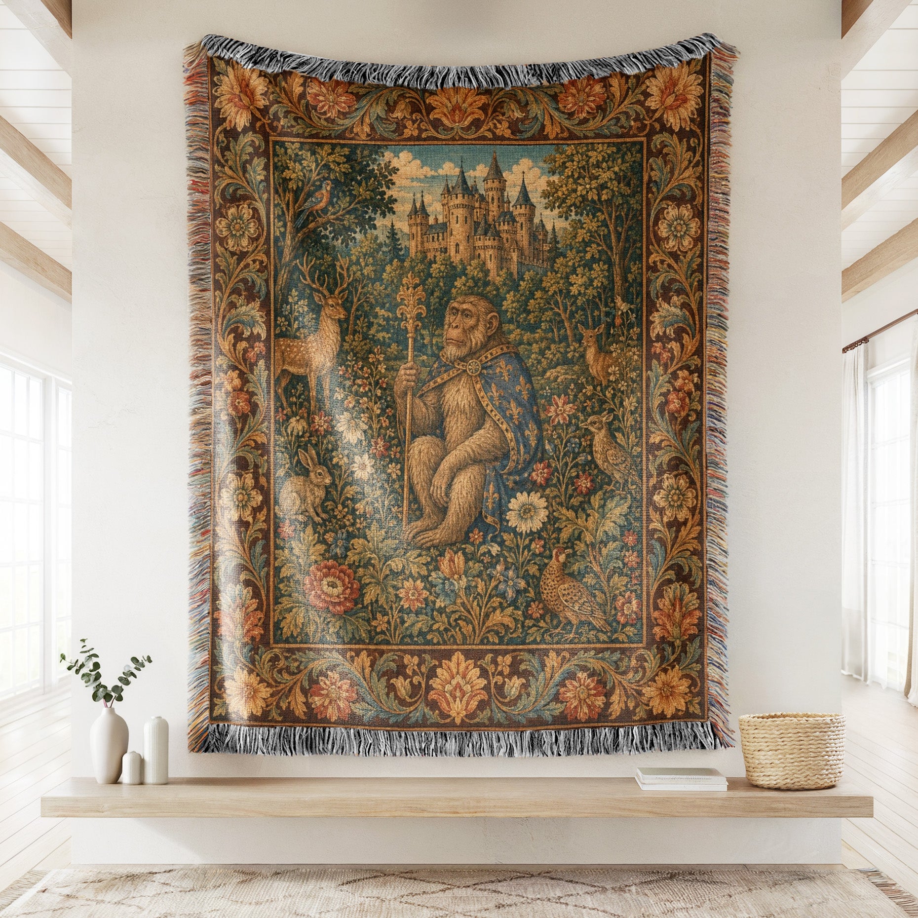 The Royal Monkey of the Garden Blanket Secondary image