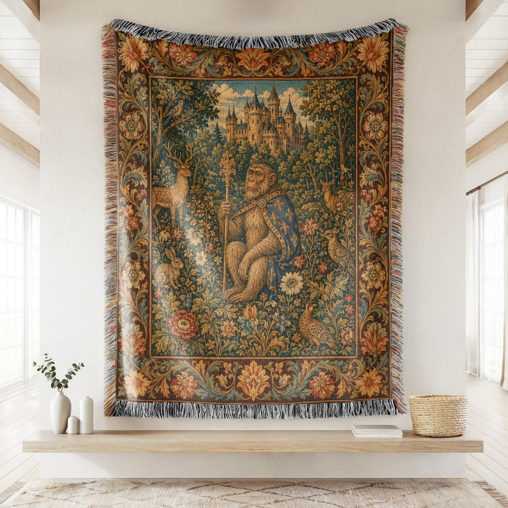 The Royal Monkey of the Garden Blanket