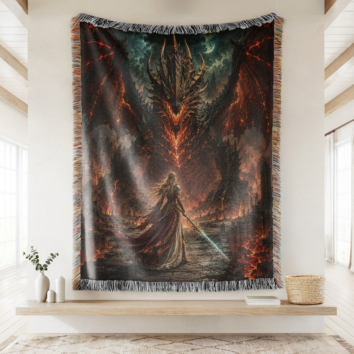 The Ember Wyrm Blanket