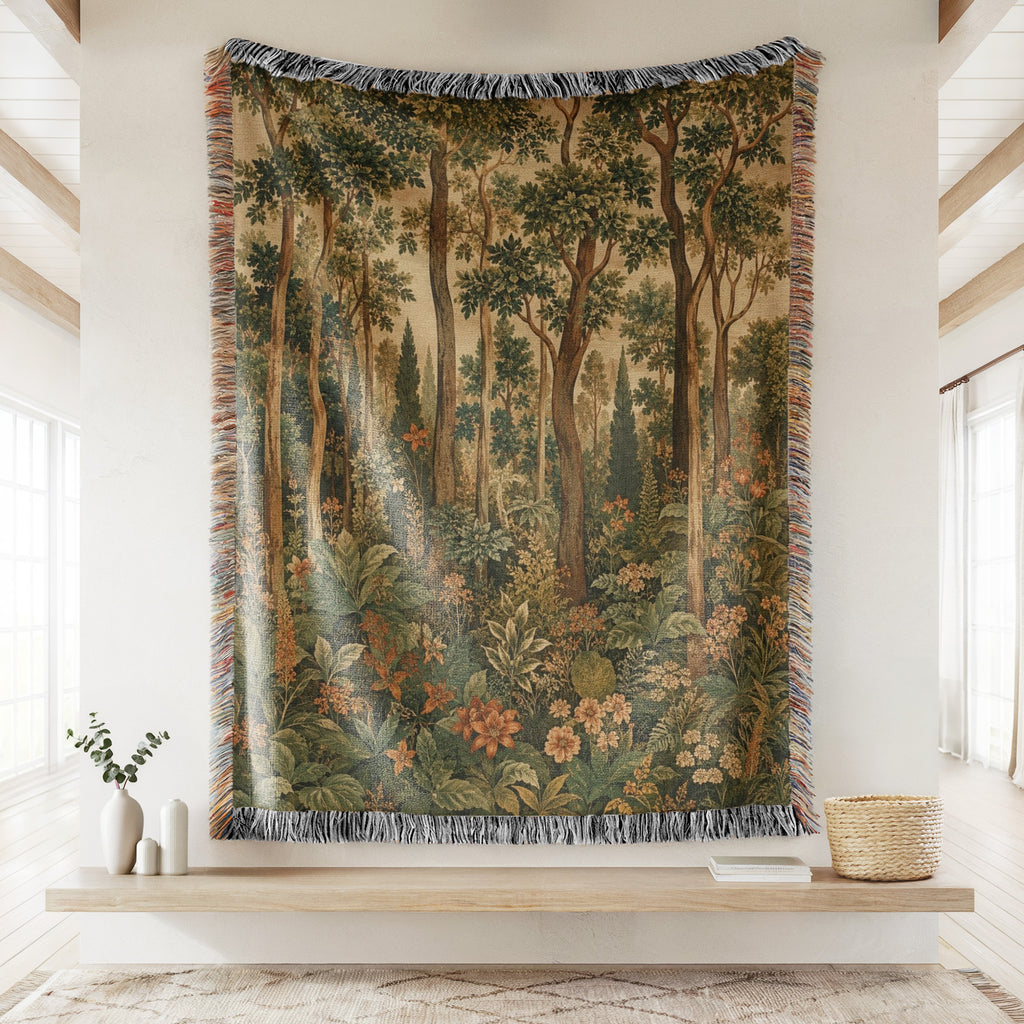 The Wildwood Garden Blanket