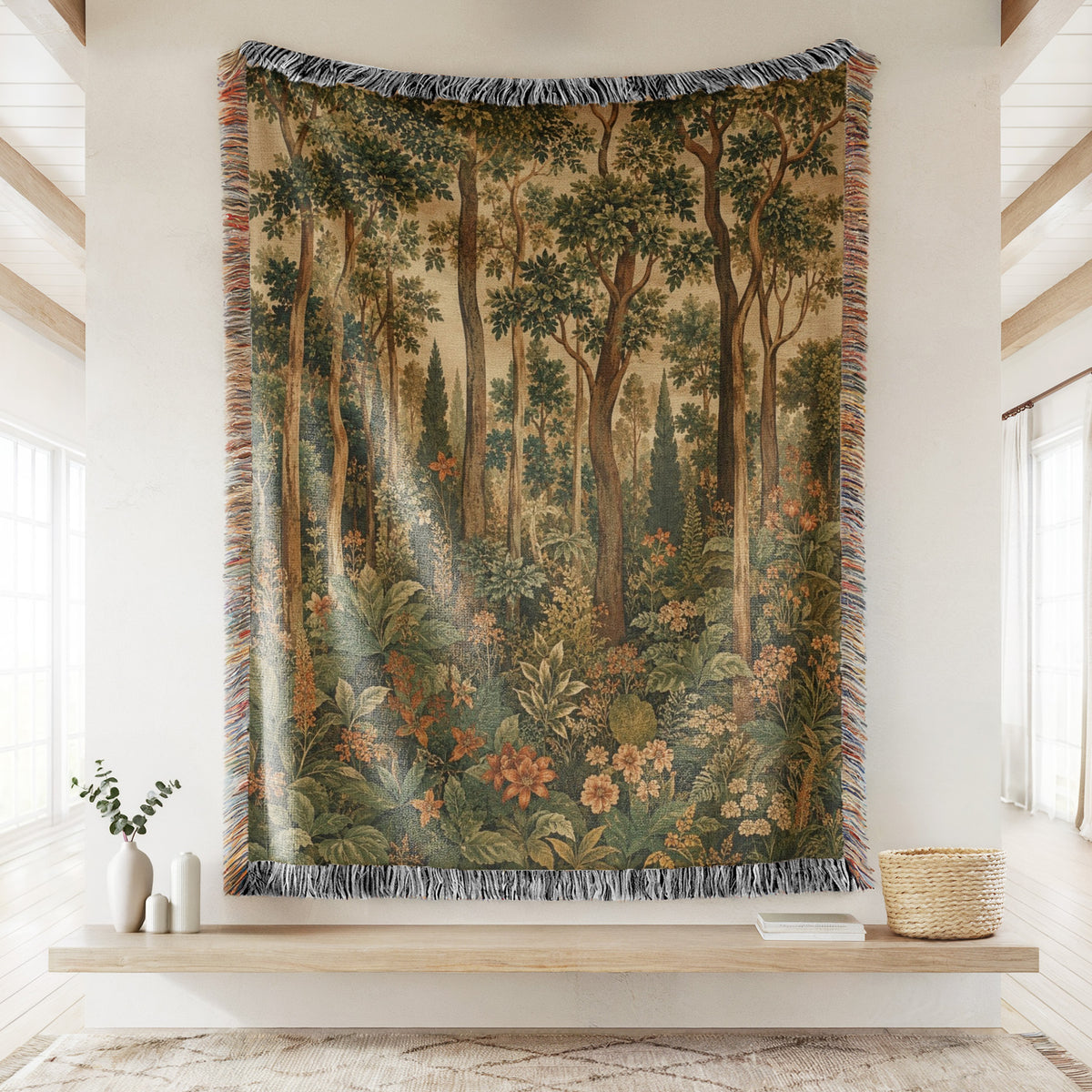 The Wildwood Garden Blanket