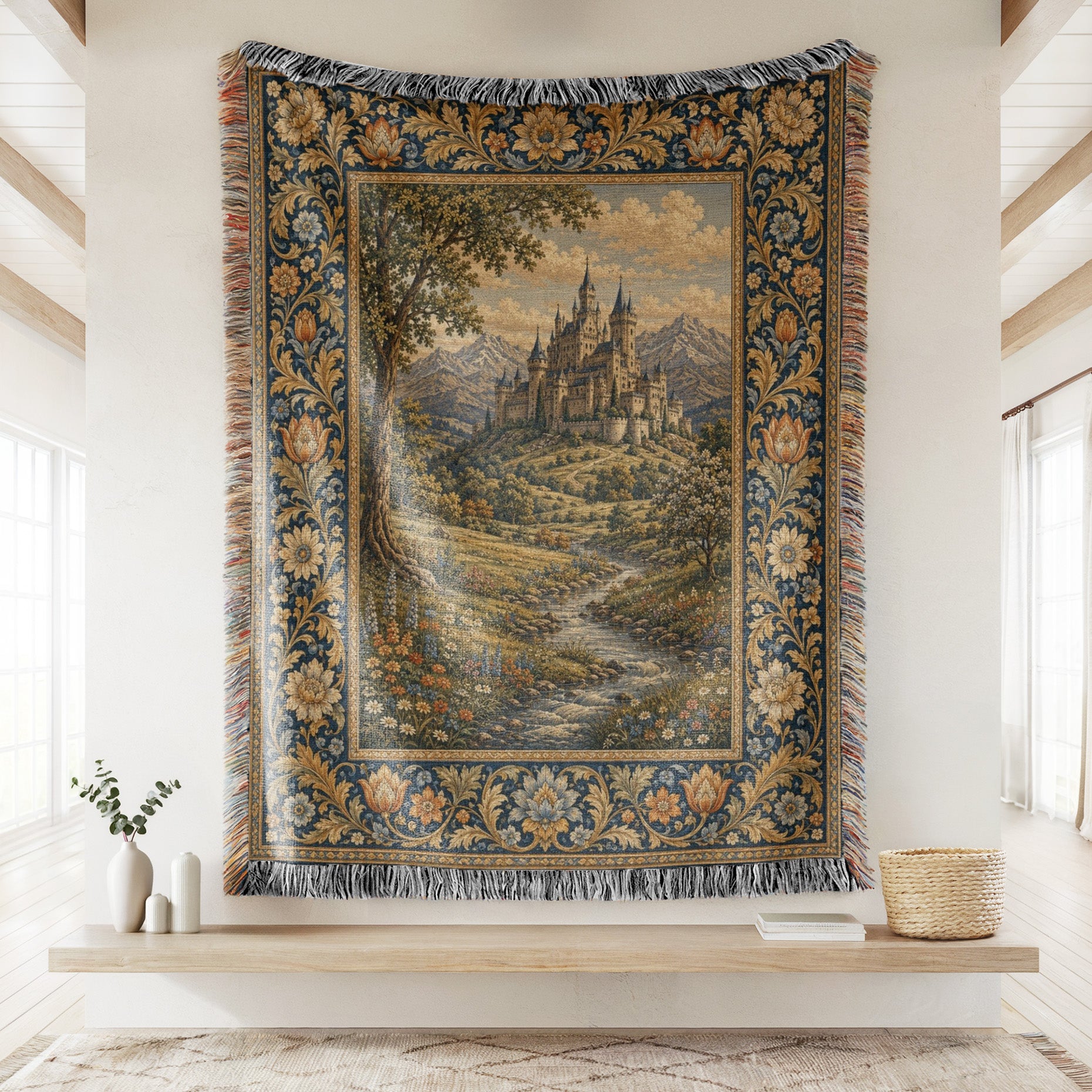 The Alpine Castle Vale Blanket Secondary image