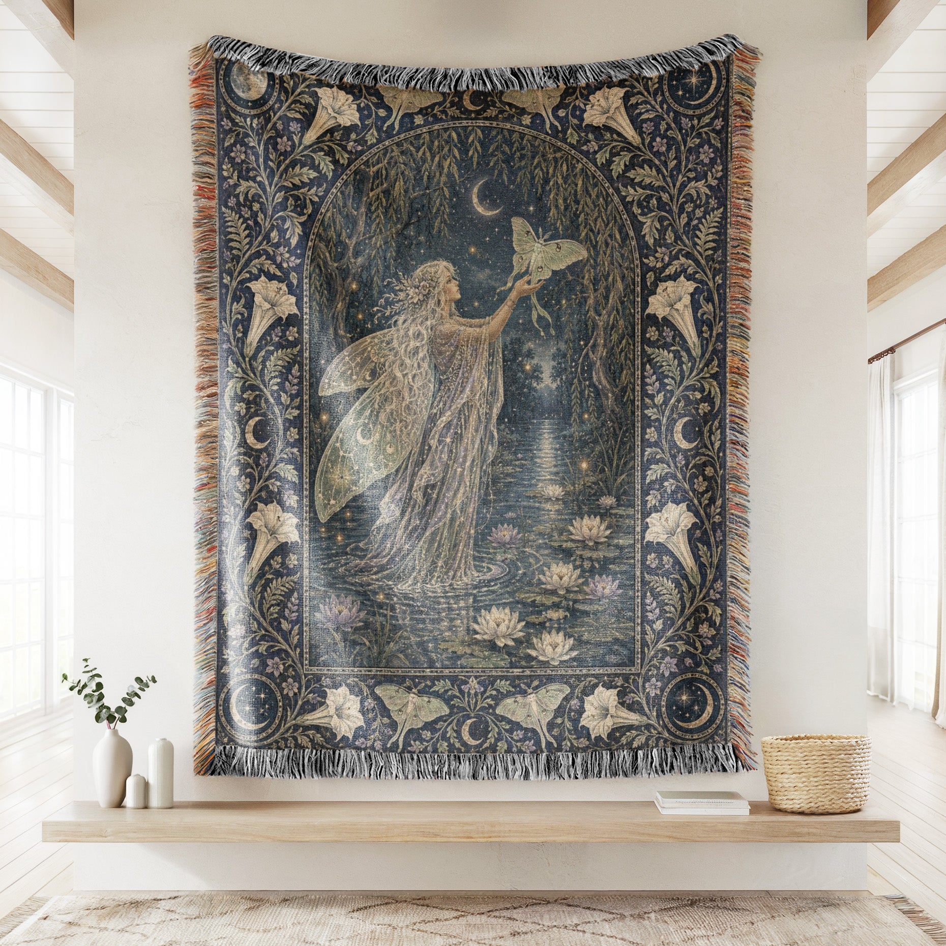 The Moonlit Lily Pond Fairy Secondary image