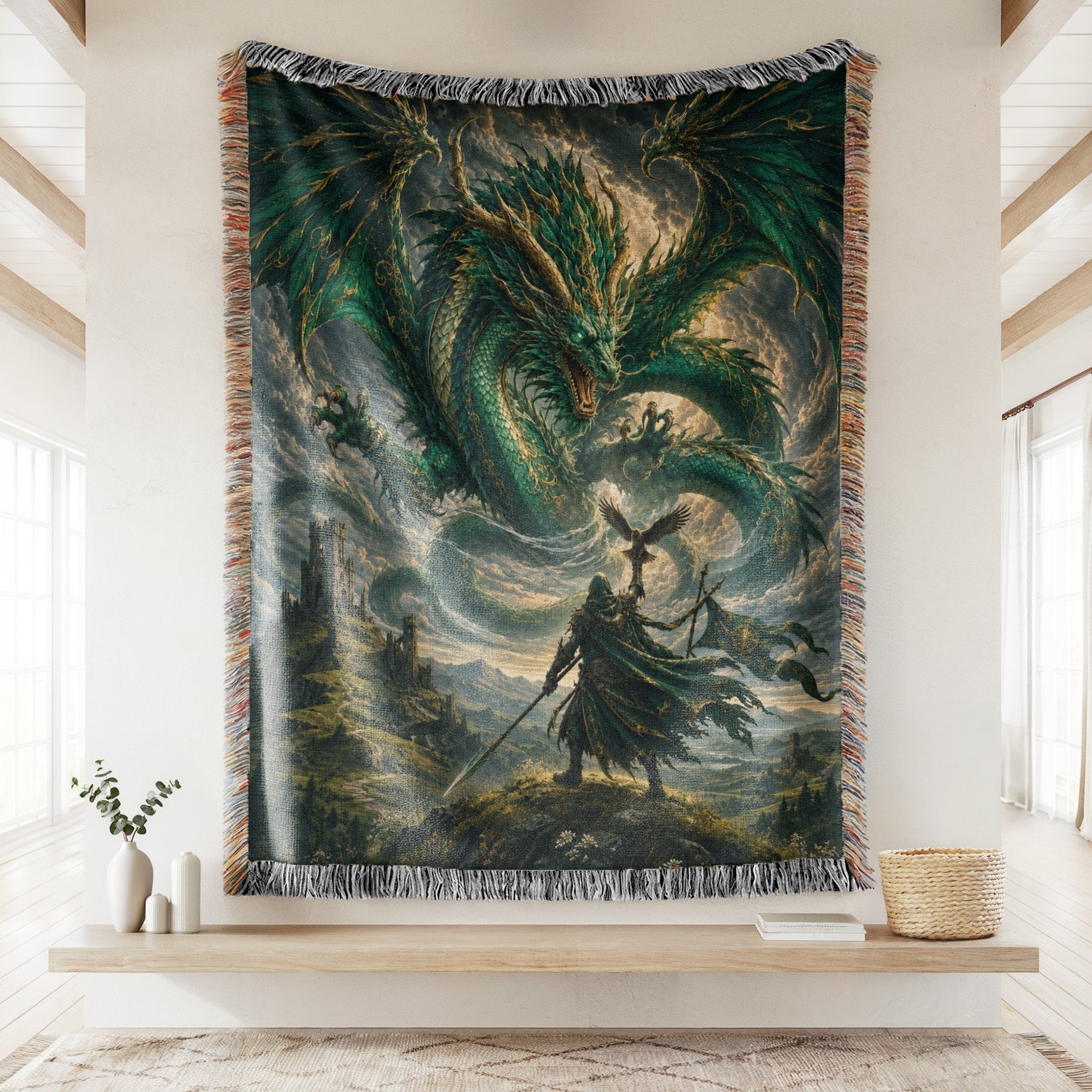 The Stormborn Dragon Knight Blanket Secondary image