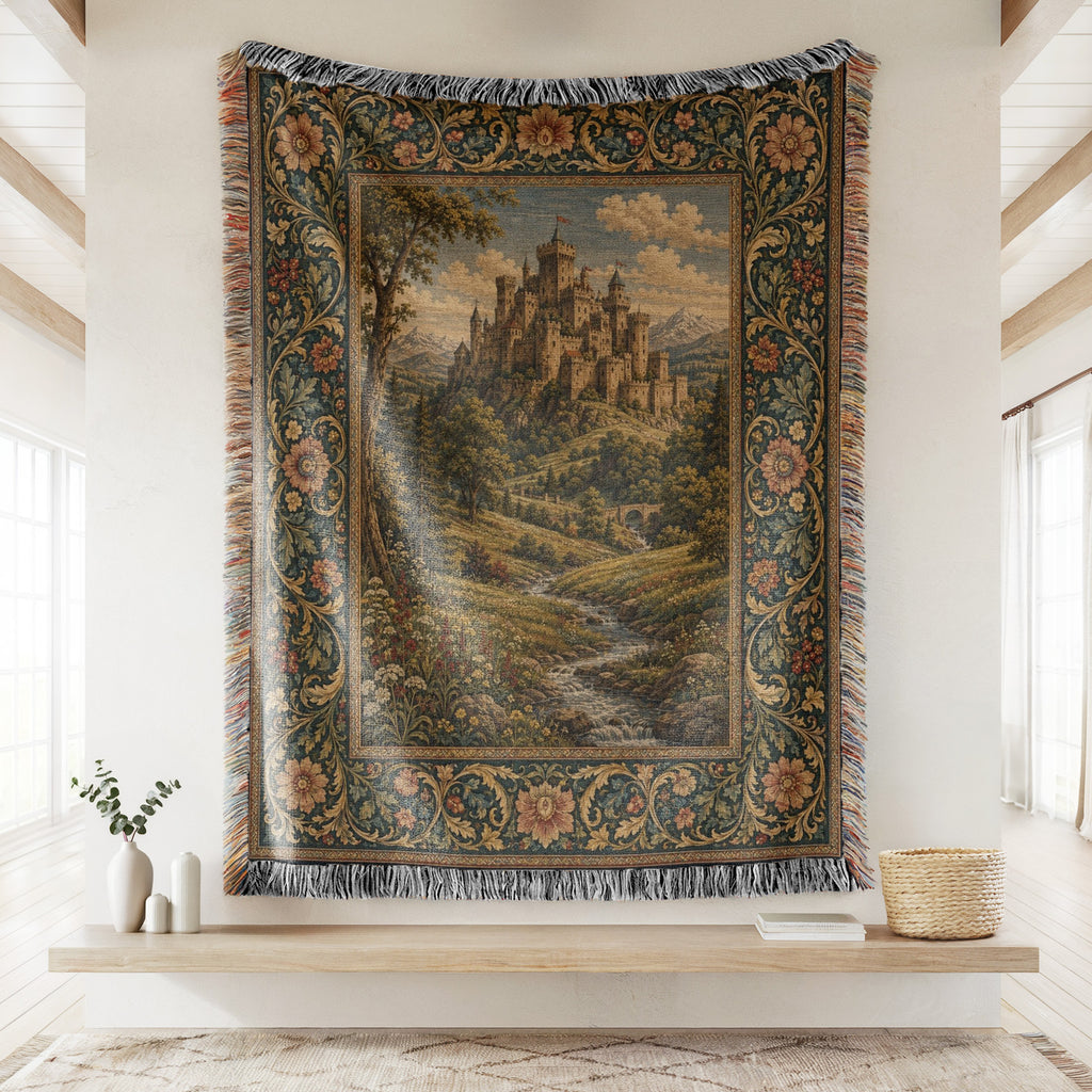 The Golden Valley Fortress Blanket