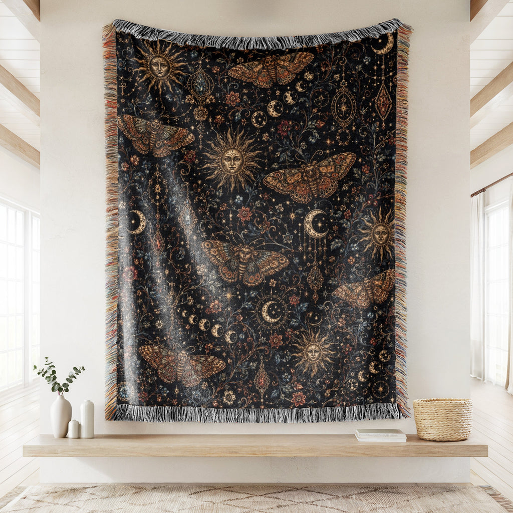 Celestial Moths & Sun Blanket