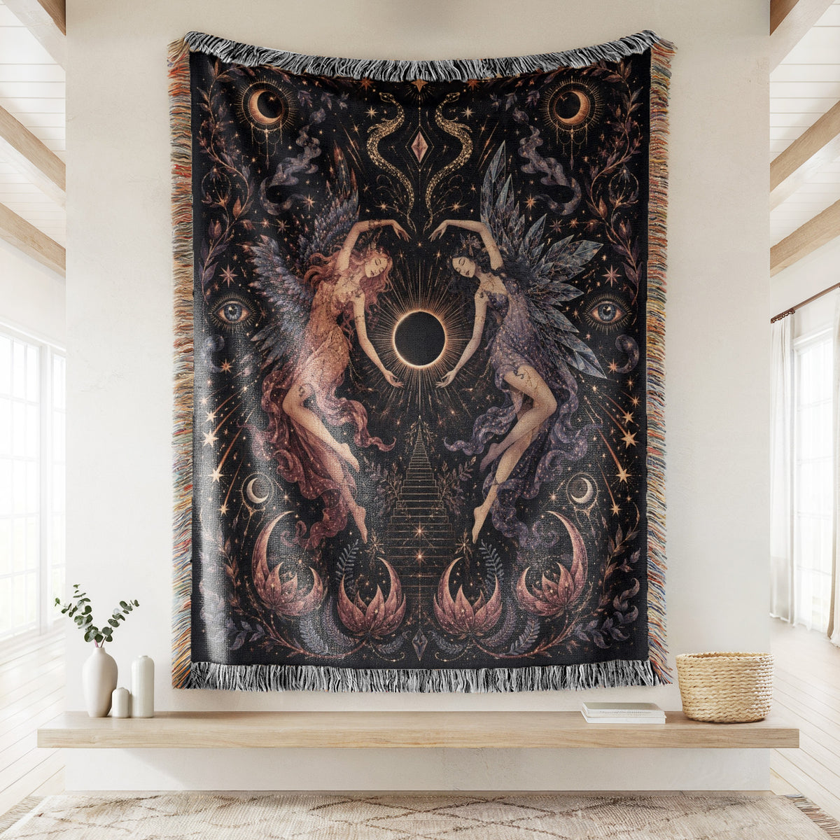 Eclipse Twin Fairies Blanket