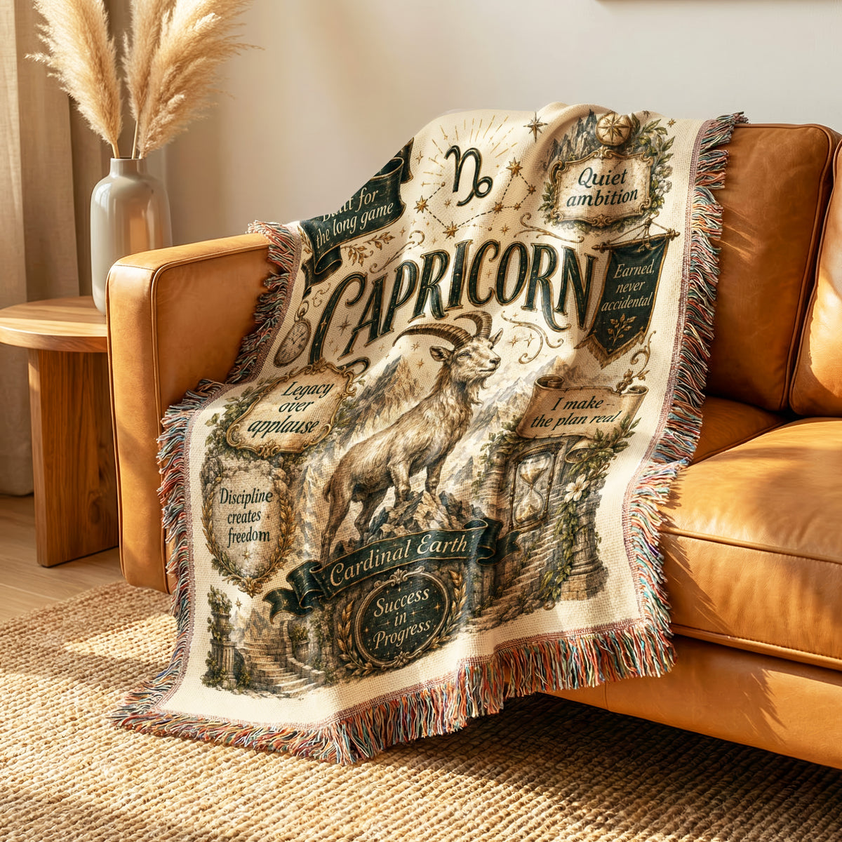 Capricorn – Quiet Ambition Zodiac Blanket
