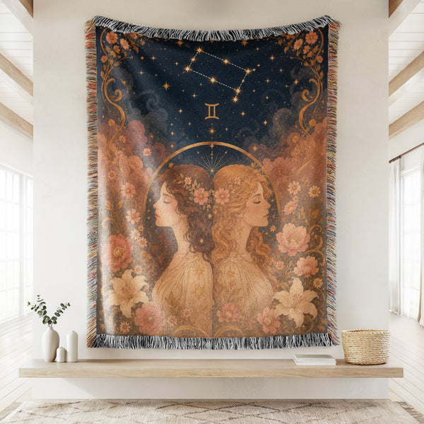 Gemini Celestial Twins Blanket