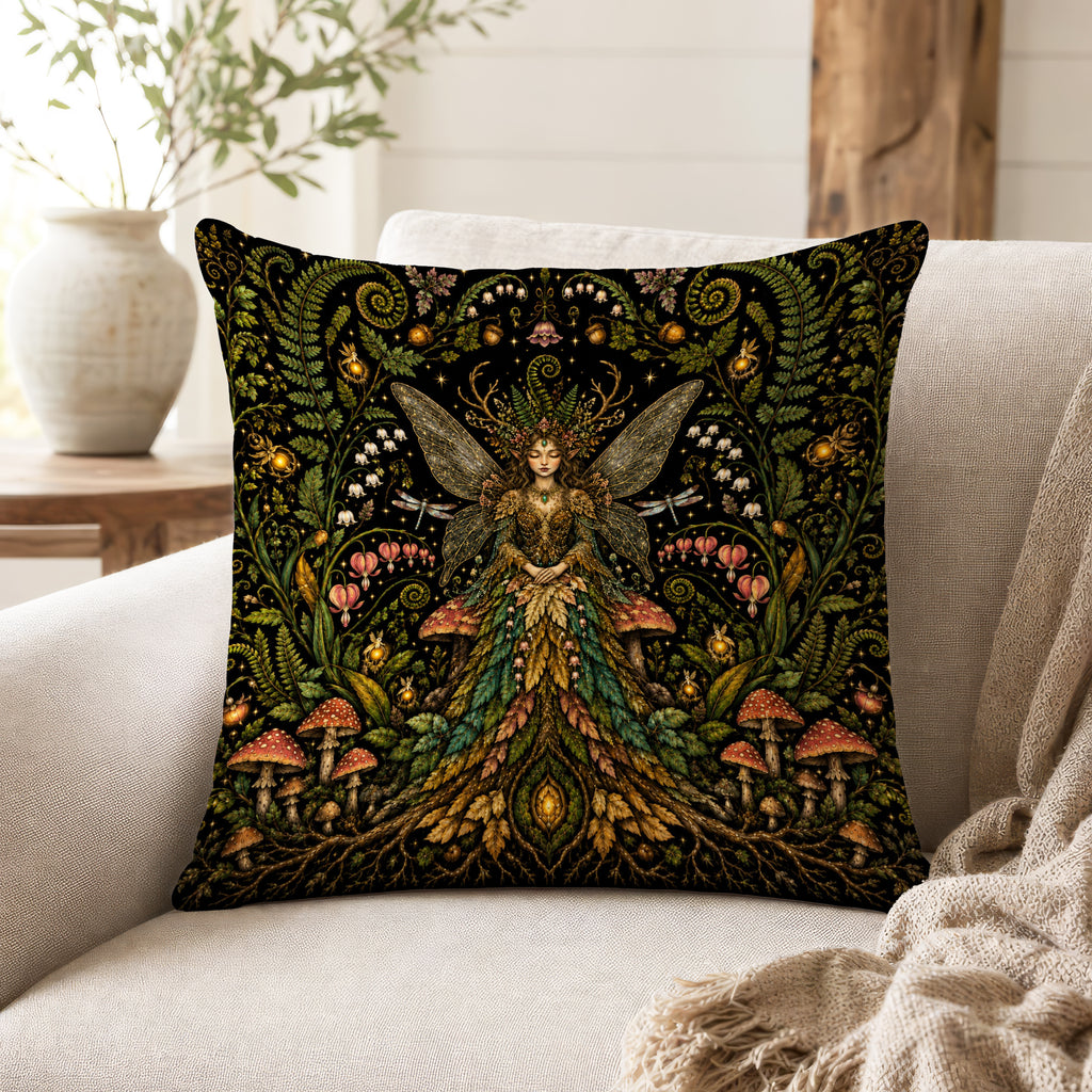 The Forest Queen – Woodland Fairy Pillow