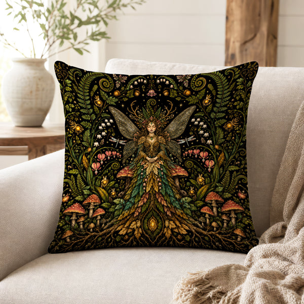 The Forest Queen – Woodland Fairy Pillow