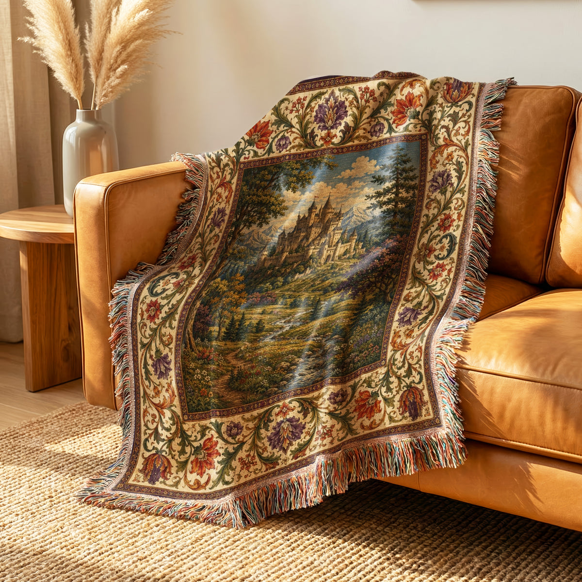 The Ivory Garden Castle Blanket