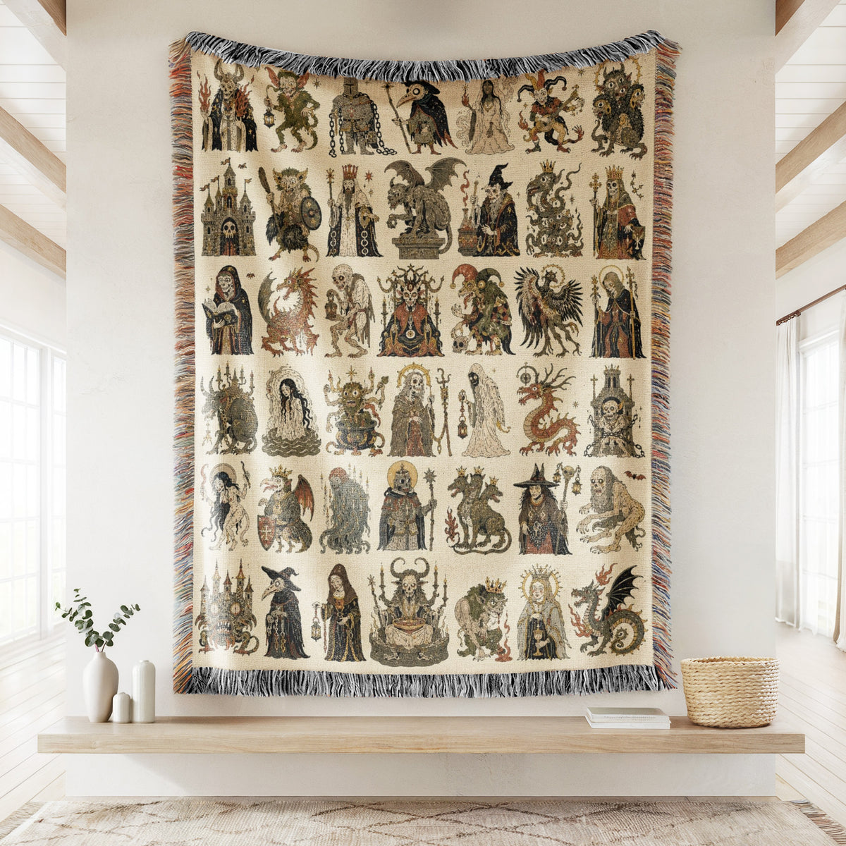 Gothic Bestiary Blanket